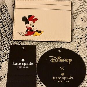 Disney X Kate Spade New York Minnie Small Slim Card Holder